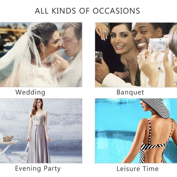 New With Tags Holisouse Cloth Strapless Adhesive, Reusable Push Up Bra, Black. B - Picture 11 of 11